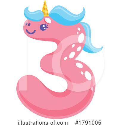 Unicorn Clipart #1791005 by Vector Tradition SM