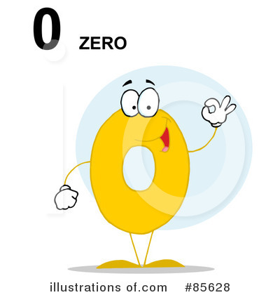 Number 0 Clipart #85628 by Hit Toon