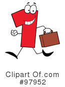 Number One Clipart #97952 by Hit Toon