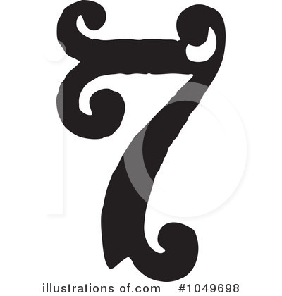Royalty-Free (RF) Numbers Clipart Illustration by BestVector - Stock Sample #1049698