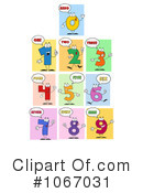 Numbers Clipart #1067031 by Hit Toon