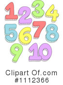 Numbers Clipart #1112366 by BNP Design Studio