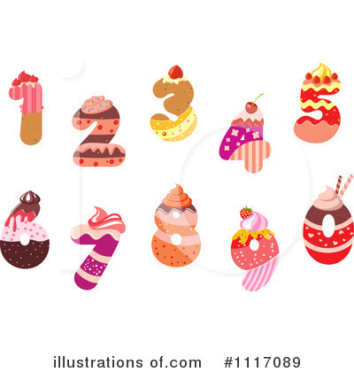 Cupcake Clipart #1117089 by Vector Tradition SM