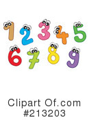 Numbers Clipart #213203 by visekart