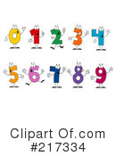 Numbers Clipart #217334 by Hit Toon
