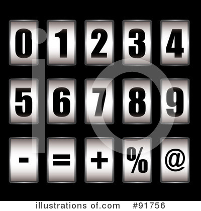 Numbers Clipart #91756 by michaeltravers
