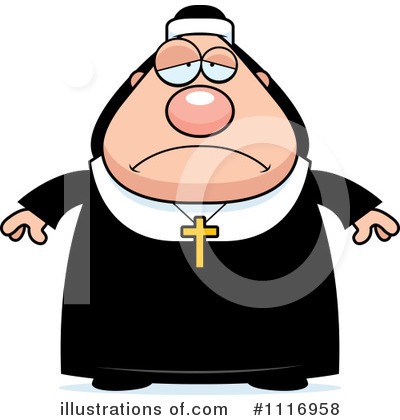 Royalty-Free (RF) Nun Clipart Illustration by Cory Thoman - Stock Sample #1116958