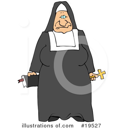 Nuns Clipart #19527 by djart
