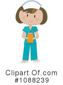 Nurse Clipart #1088239 by Maria Bell
