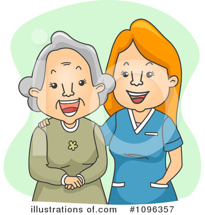 Royalty-Free (RF) Nurse Clipart Illustration by BNP Design Studio - Stock Sample #1096357