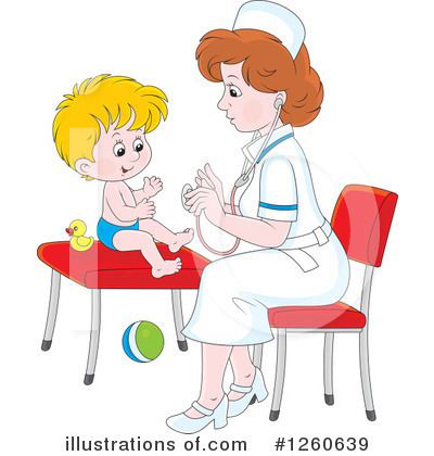 Royalty-Free (RF) Nurse Clipart Illustration by Alex Bannykh - Stock Sample #1260639