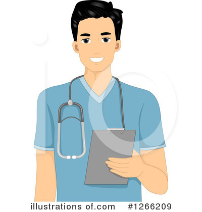 Royalty-Free (RF) Nurse Clipart Illustration by BNP Design Studio - Stock Sample #1266209