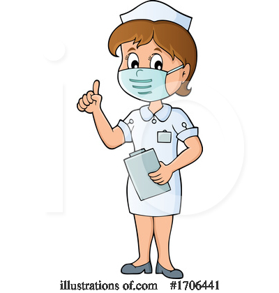 Royalty-Free (RF) Nurse Clipart Illustration by visekart - Stock Sample #1706441