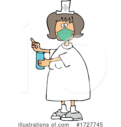 Royalty-Free (RF) Nurse Clipart Illustration by djart - Stock Sample #1727745