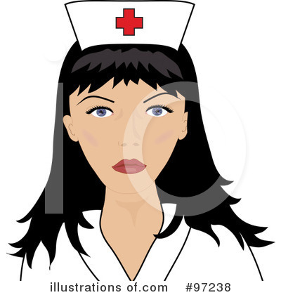 Royalty-Free (RF) Nurse Clipart Illustration by Pams Clipart - Stock Sample #97238