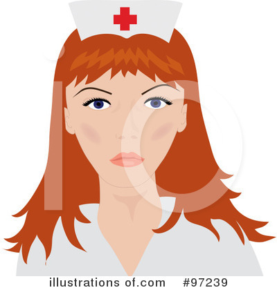 Royalty-Free (RF) Nurse Clipart Illustration by Pams Clipart - Stock Sample #97239