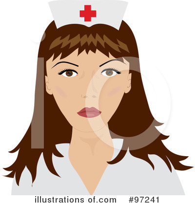Royalty-Free (RF) Nurse Clipart Illustration by Pams Clipart - Stock Sample #97241