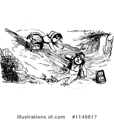 Jack And Jill Clipart #1149617 by Prawny Vintage