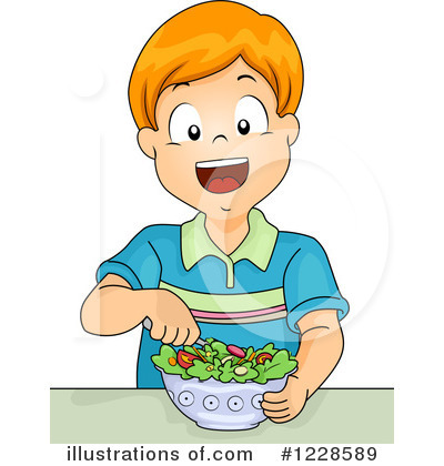 Salad Clipart #1228589 by BNP Design Studio