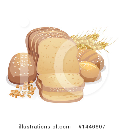 Bread Clipart #1446607 by BNP Design Studio