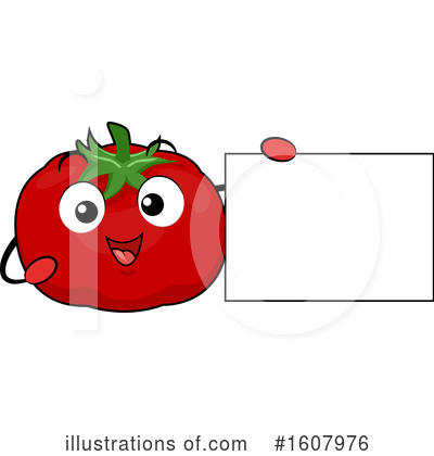 Tomatoes Clipart #1607976 by BNP Design Studio