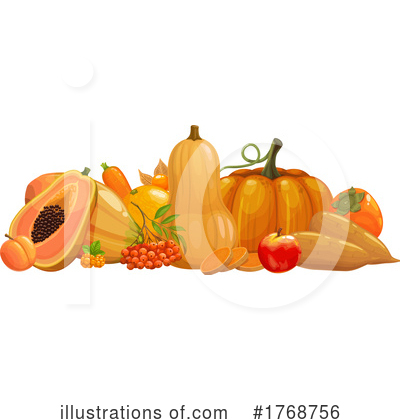 Vegetables Clipart #1768756 by Vector Tradition SM