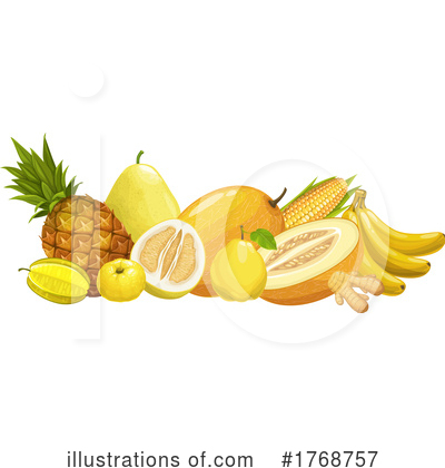 Lemon Clipart #1768757 by Vector Tradition SM