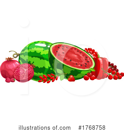 Berries Clipart #1768758 by Vector Tradition SM