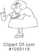 Obese Clipart #1093119 by djart