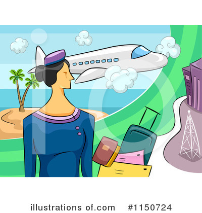 Airplane Clipart #1150724 by BNP Design Studio
