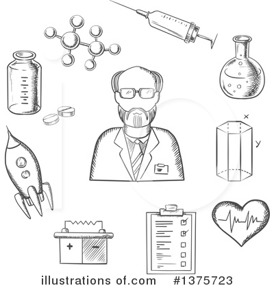 Scientist Clipart #1375723 by Vector Tradition SM