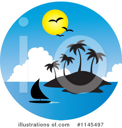 Royalty-Free (RF) Ocean Clipart Illustration by Rosie Piter - Stock Sample #1145497