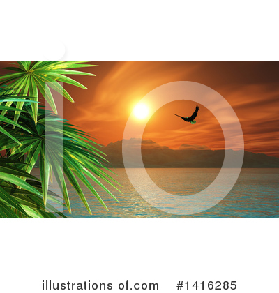 Royalty-Free (RF) Ocean Clipart Illustration by KJ Pargeter - Stock Sample #1416285