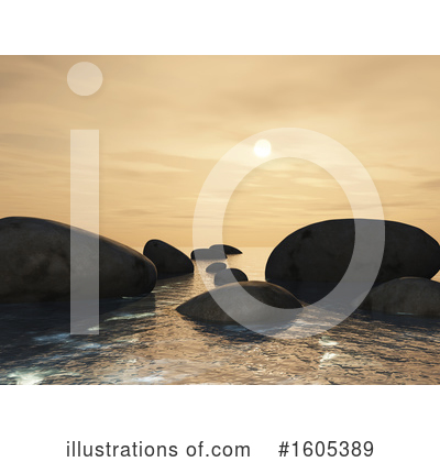 Royalty-Free (RF) Ocean Clipart Illustration by KJ Pargeter - Stock Sample #1605389