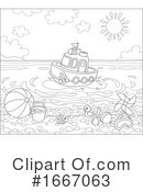 Ocean Clipart #1667063 by Alex Bannykh