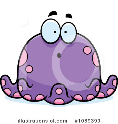 Octopus Clipart #1089399 by Cory Thoman