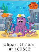 Octopus Clipart #1189633 by visekart