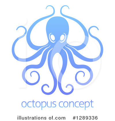 Octopus Clipart #1289336 by AtStockIllustration
