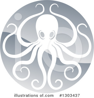 Royalty-Free (RF) Octopus Clipart Illustration by AtStockIllustration - Stock Sample #1303437