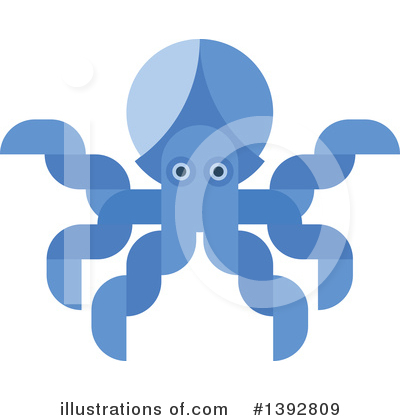 Royalty-Free (RF) Octopus Clipart Illustration by Vector Tradition SM - Stock Sample #1392809