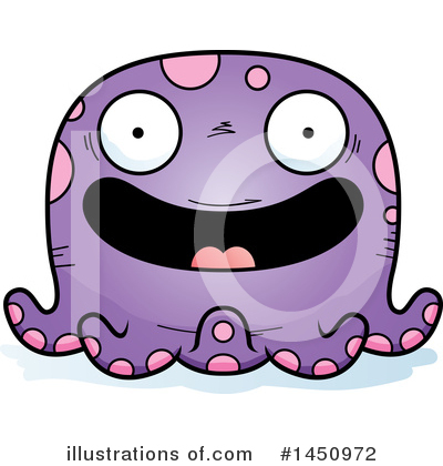 Octopus Clipart #1450972 by Cory Thoman