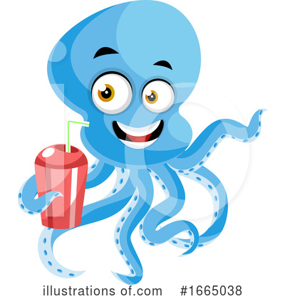 Royalty-Free (RF) Octopus Clipart Illustration by Morphart Creations - Stock Sample #1665038