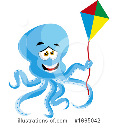 Royalty-Free (RF) Octopus Clipart Illustration by Morphart Creations - Stock Sample #1665042