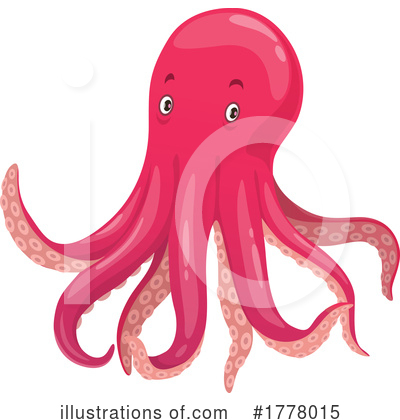 Octopus Clipart #1778015 by Vector Tradition SM