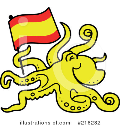 Spanish Flag Clipart #218282 by Zooco