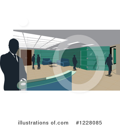 Royalty-Free (RF) Office Clipart Illustration by David Rey - Stock Sample #1228085