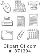 Office Clipart #1371394 by Vector Tradition SM
