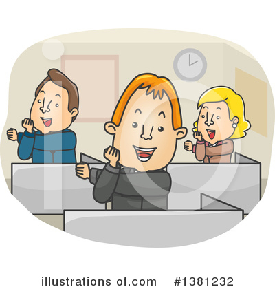 Royalty-Free (RF) Office Clipart Illustration by BNP Design Studio - Stock Sample #1381232