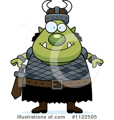 Orc Clipart #1122505 by Cory Thoman