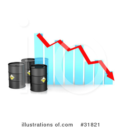 Royalty-Free (RF) Oil Barrel Clipart Illustration by Frog974 - Stock Sample #31821